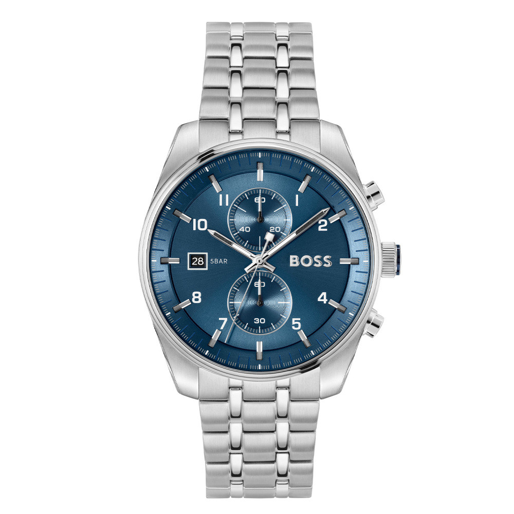 boss-skytraveller-hb1514216-herenhorloge-zilverkleurig-en-blauw-met-chronograaf