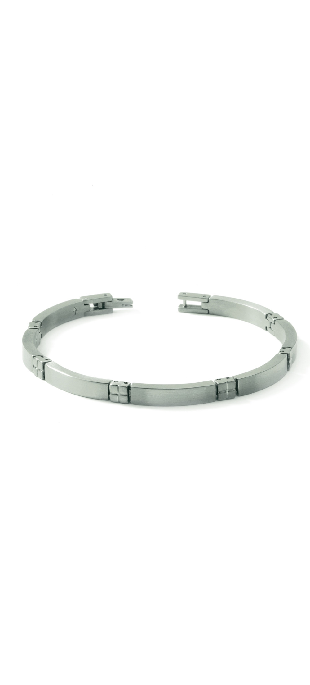 boccia-titanium-0329-01-mat-zilverkleurige-slavenarmband-met-scharnier