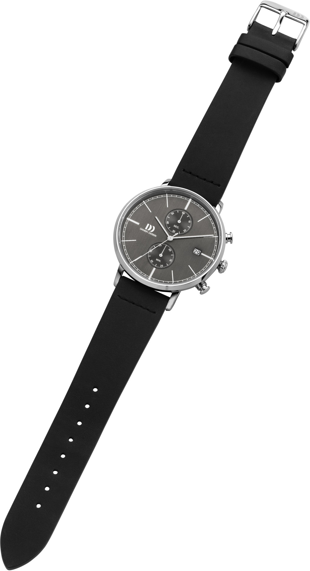 danish-design-tidldiameters-koltur-iq14q1290-zilverkleurig-herenhorloge-42-mm-met-leren-band