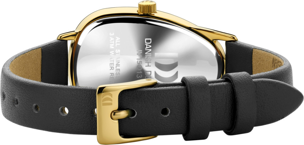 danish-design-frihed-fjordsten-iv15q1306-zwart-leren-dameshorloge-asymmetrische-gold-plated-kast-26-mm