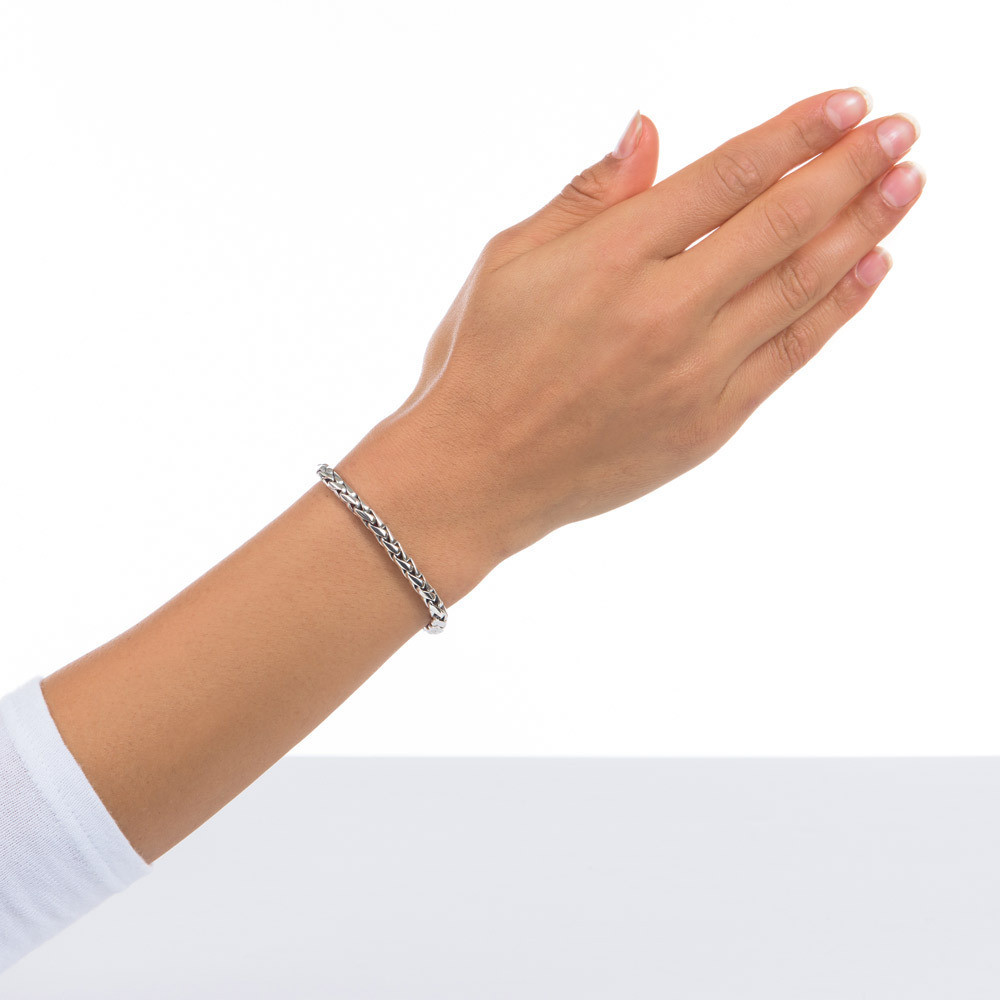 buddha-to-buddha-j809-george-xs-zilveren-vossenstaart-armband-met-gevlochten-structuur