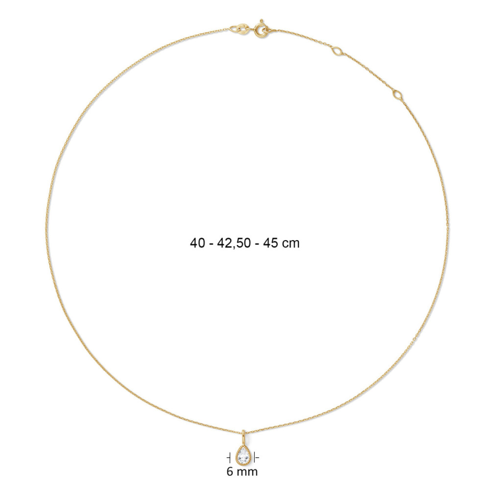 jackie-gold-amstel-jkn26-616-druppel-ketting-topaas-hanger-14-karaat-goud-lengte-40-42-5-45-cm