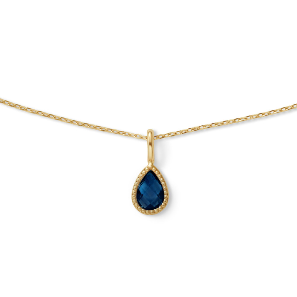 jackie-gold-amstel-jkn26-617-blauwe-topaas-ketting-goud-14-karaat-druppel-vorm-lengte-40-42-5-45-cm