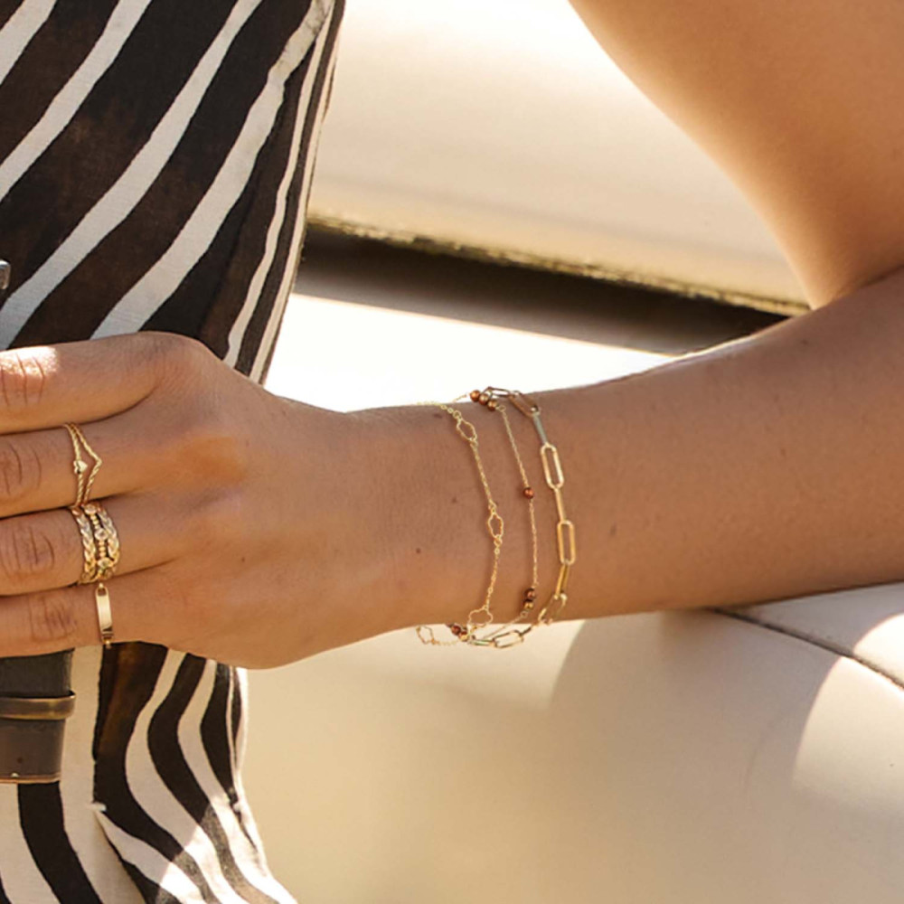 jackie-gold-baobab-jkb26-653-bruine-parel-armband-goud-14-karaat-3-mm-breedte-lengte-16-17-18-cm