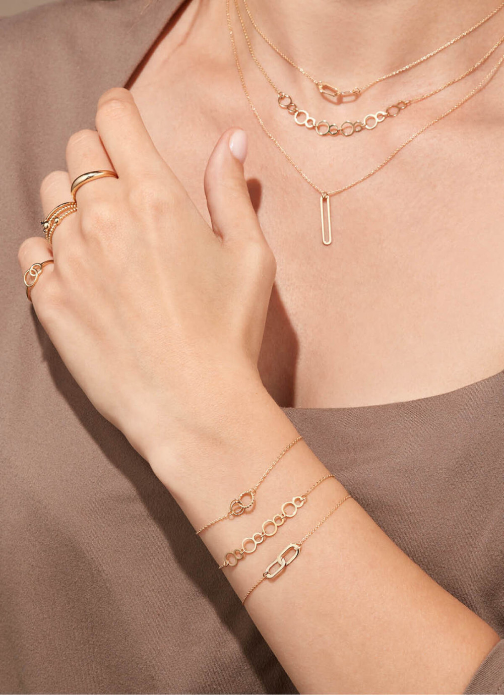 jackie-gold-castello-jkb24465-armband-cirkels-geelgoud-14-karaat-lengte-16-17-18-cm