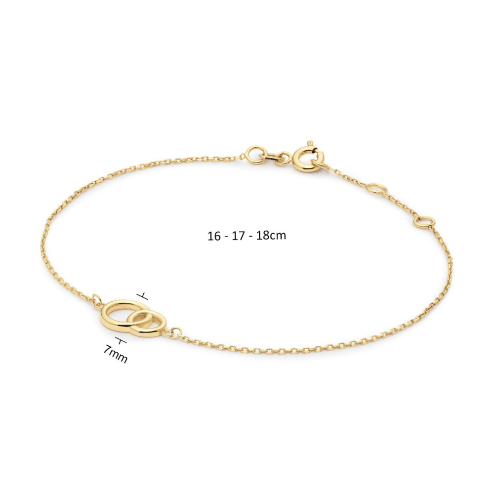 jackie-gold-giro-doppio-jkb25408-armband-cirkels-geelgoud-14-karaat-lengte-16-17-18-cm