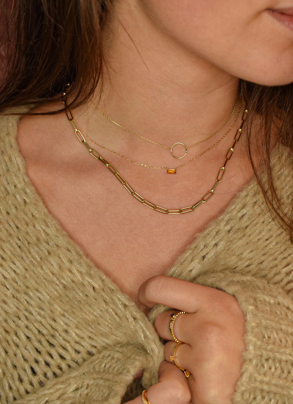 jackie-gold-jkn20-051-ketting-van-14-karaat-goud-met-open-cirkel-hanger-lengte-40-42-5-45-cm