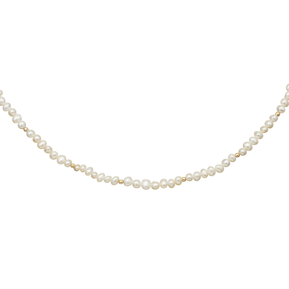 jackie-gold-jkn24-408-parel-ketting-van-14-karaat-goud-4-mm-lengte-42-cm