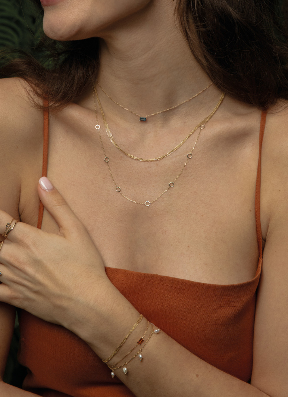 jackie-gold-jkn24-412-14-karaat-gouden-schakelketting-met-5-lagen-lengte-45-cm