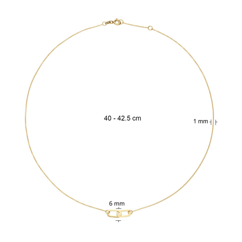 jackie-gold-jkn24-462-ketting-van-14-karaat-goud-met-2-ovaaltjes-lengte-40-42-5-cm