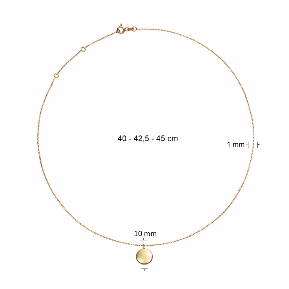 jackie-gold-jkn24-467-ketting-van-14-karaat-goud-met-cirkel-van-10-mm-lengte-40-cm-42-5-45-cm