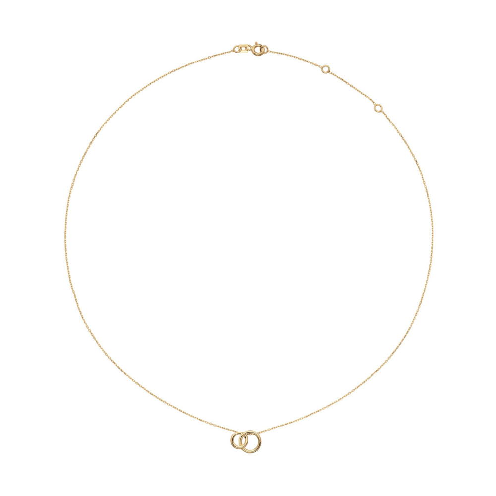 jackie-gold-jkn25-408-ketting-van-goud-met-infinity-cirkels-8-mm-lengte-40-42-5-45-cm