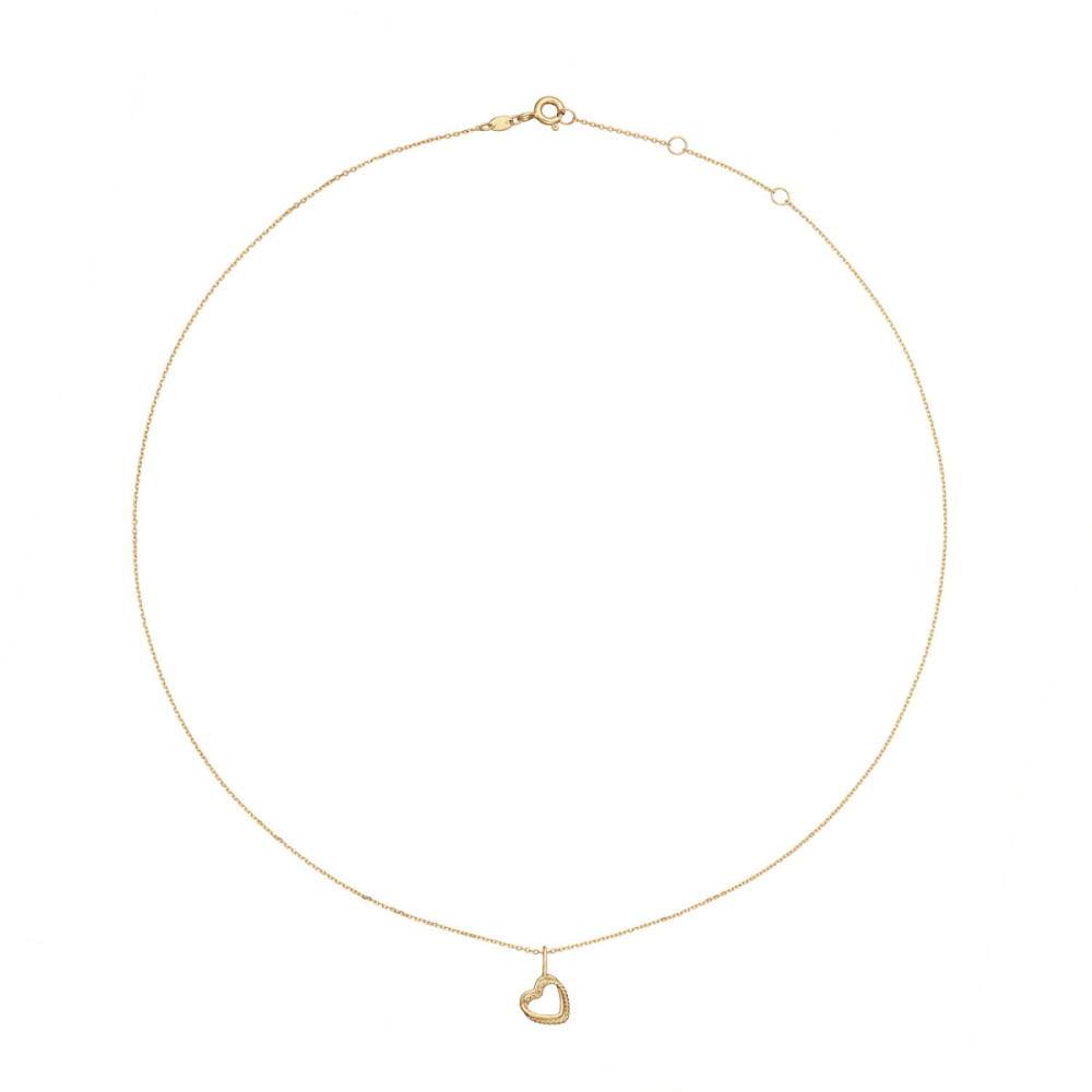jackie-gold-jkn25-442-verbonden-hartjes-ketting-van-14-karaat-goud-lengte-40-45-cm