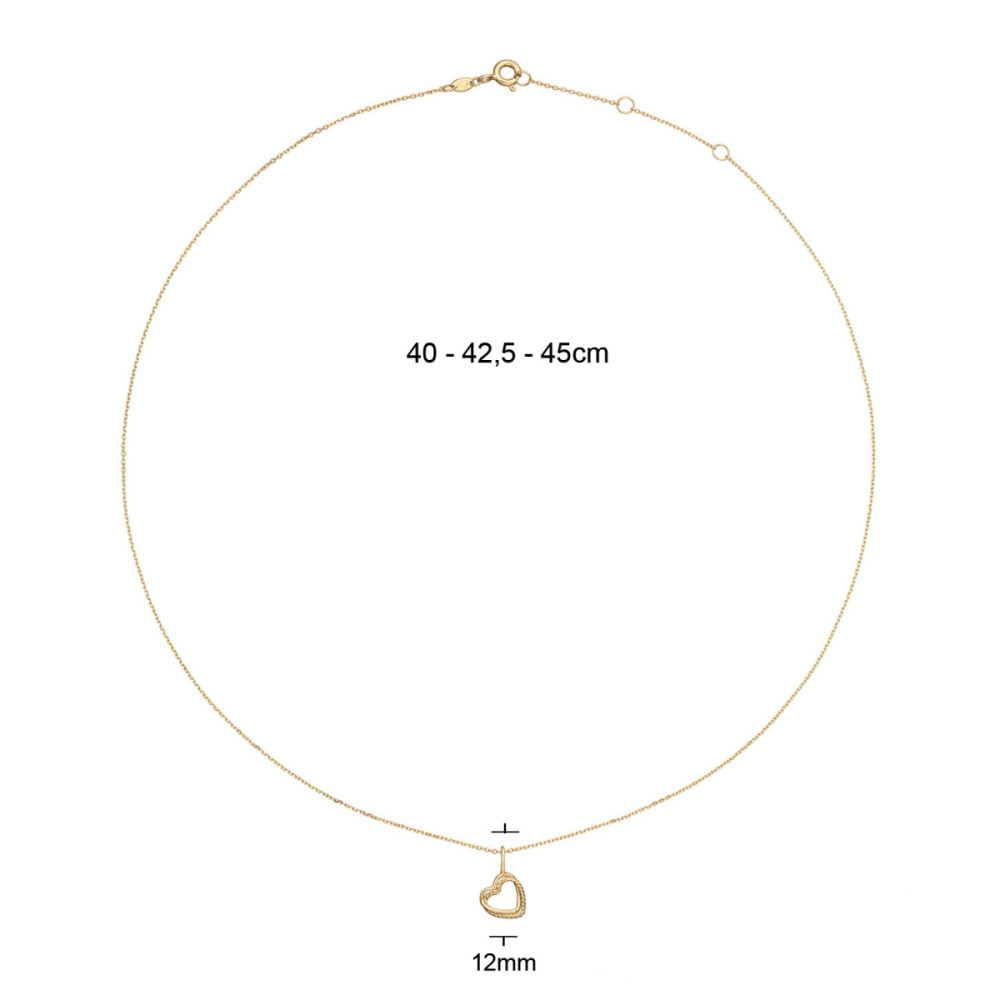 jackie-gold-jkn25-442-verbonden-hartjes-ketting-van-14-karaat-goud-lengte-40-45-cm