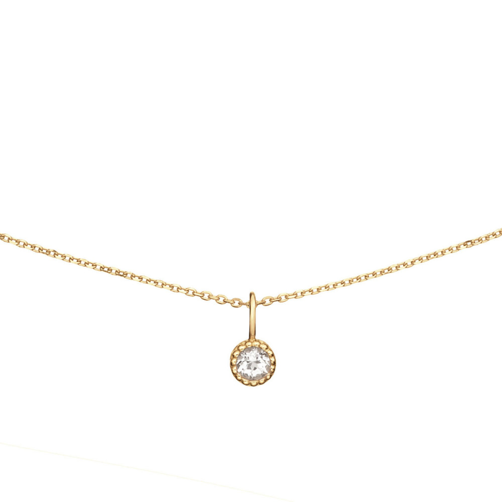 jackie-gold-jkn25-511-ketting-van-14-karaat-goud-met-ronde-topaas-en-bewerkte-rand-lengte-38-40-42-cm