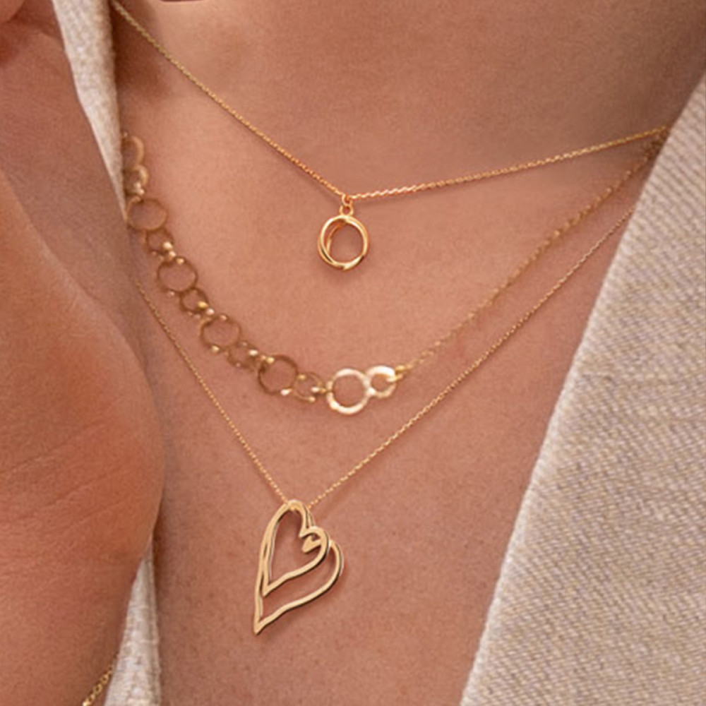 jackie-gold-jkn25-551-ketting-van-14-karaat-goud-met-3-open-rondjes-lengte-40-42-5-45-cm