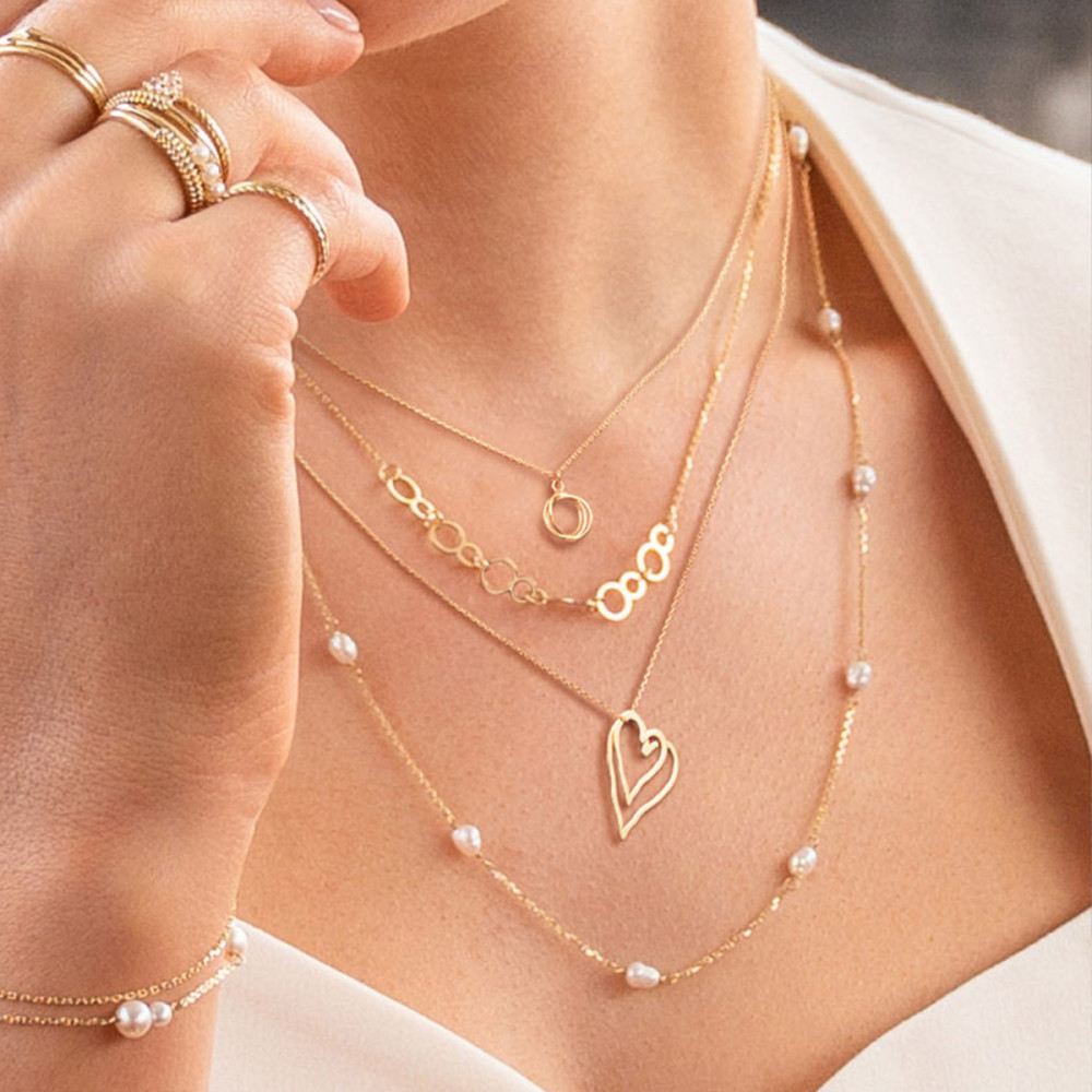jackie-gold-jkn25-555-hartjes-ketting-van-14-karaat-goud-9-mm-lengte-40-42-5-45-cm