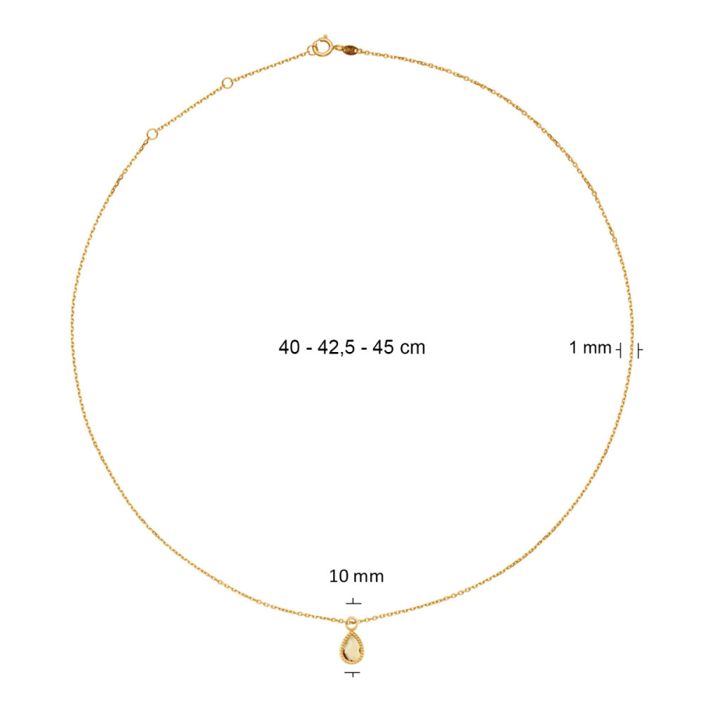 jackie-gold-jkn25-560-ketting-van-14-karaat-goud-met-peer-geslepen-citrien-lengte-40-45-cm