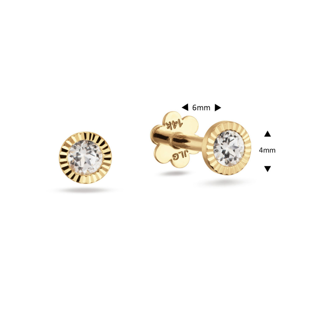 jackie-gold-jkp25537-ronde-flat-back-piercing-14-karaat-goud-met-topaas-4-mm-per-stuk