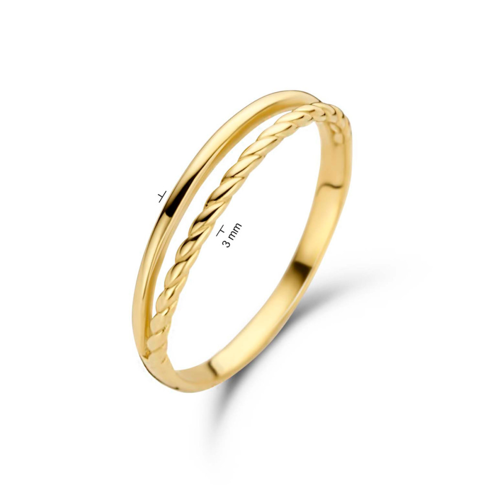 jackie-gold-jkr20-026-ring-met-14-karaat-gouden-gladde-en-gedraaide-band
