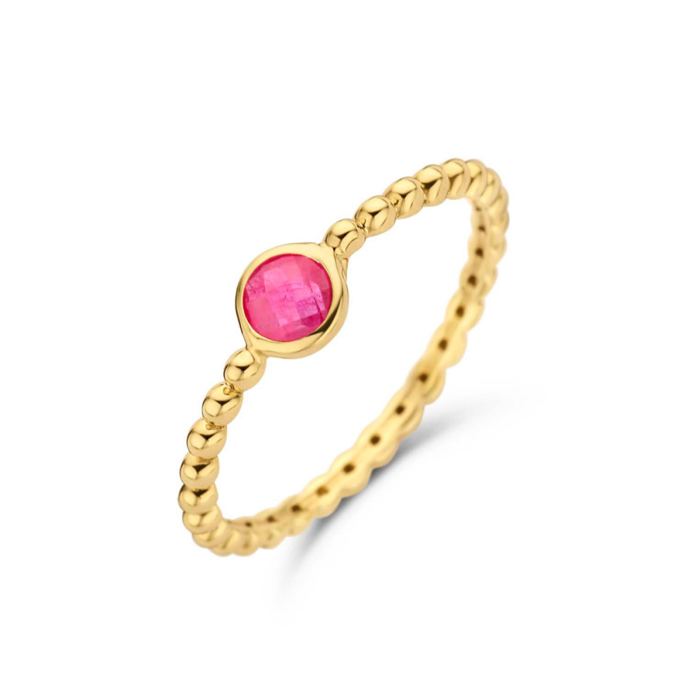 jackie-gold-jkr22-215-roze-robijn-ring-met-14-karaat-gouden-bolletjes-schakels