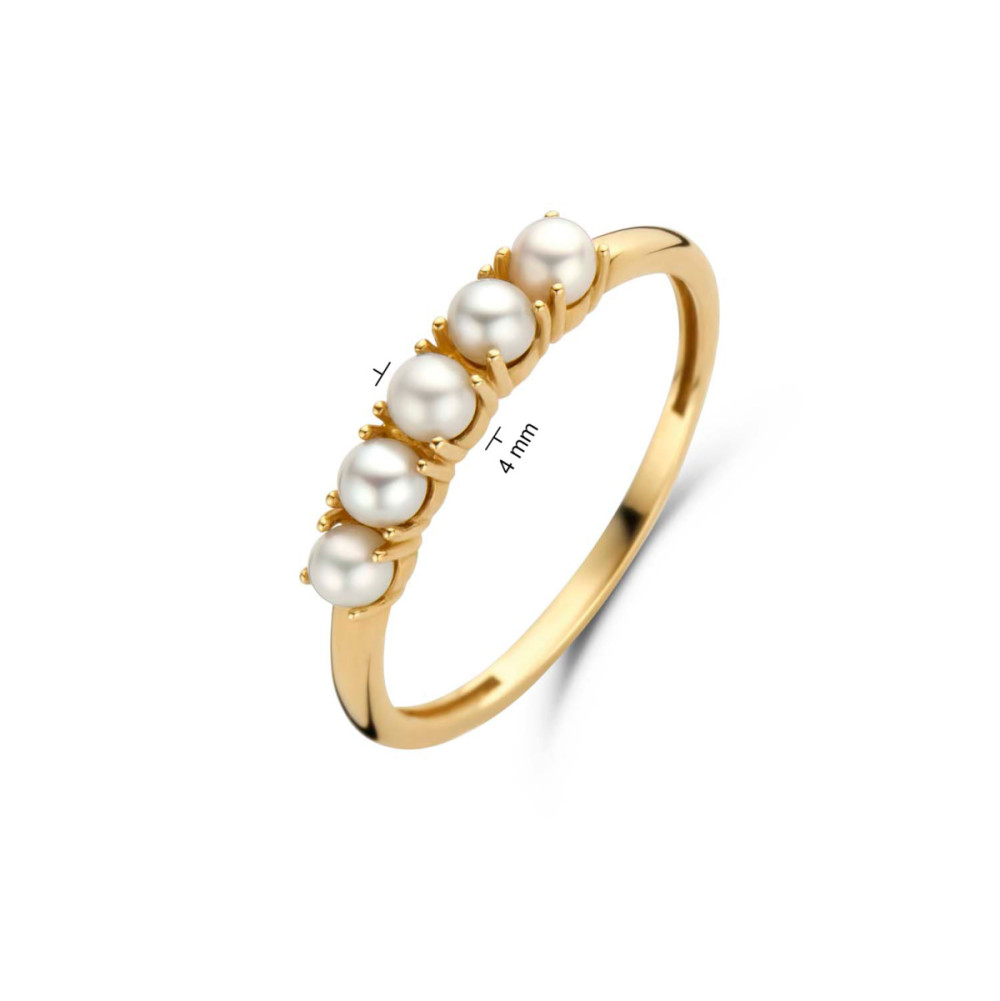 jackie-gold-jkr22-220-parel-ring-van-14-karaat-goud-4-mm-breed