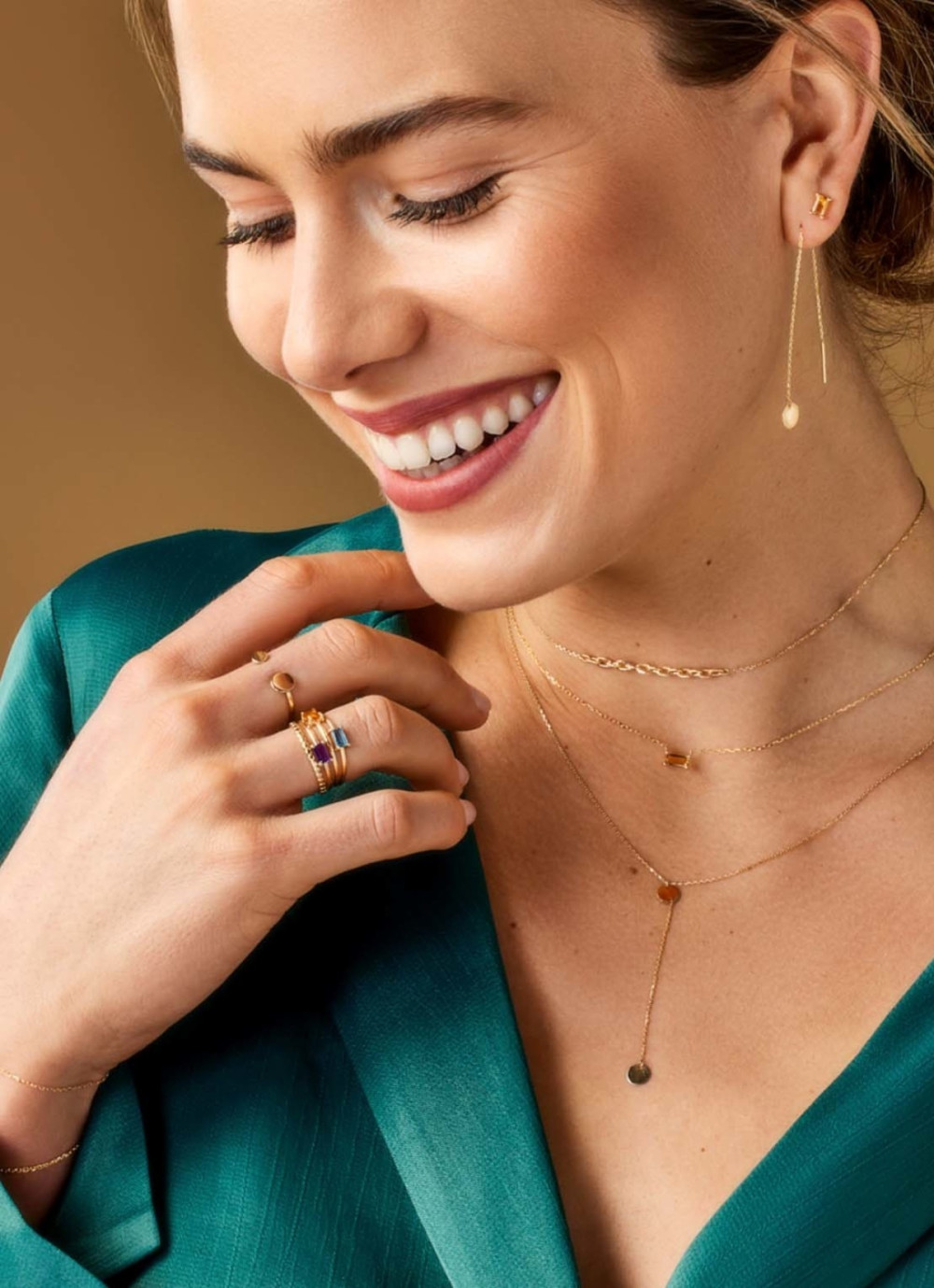 jackie-gold-jks20059-ronde-doortrekoorbel-van-14-karaat-goud-90-mm-hoog-per-stuk