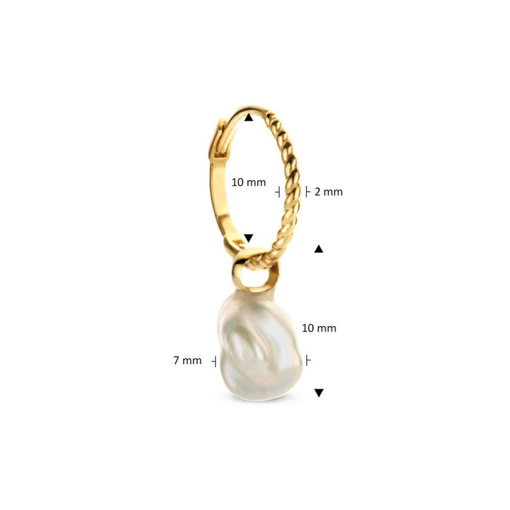 jackie-gold-jks21153-oorring-van-14-karaat-goud-met-parel-hanger-per-stuk