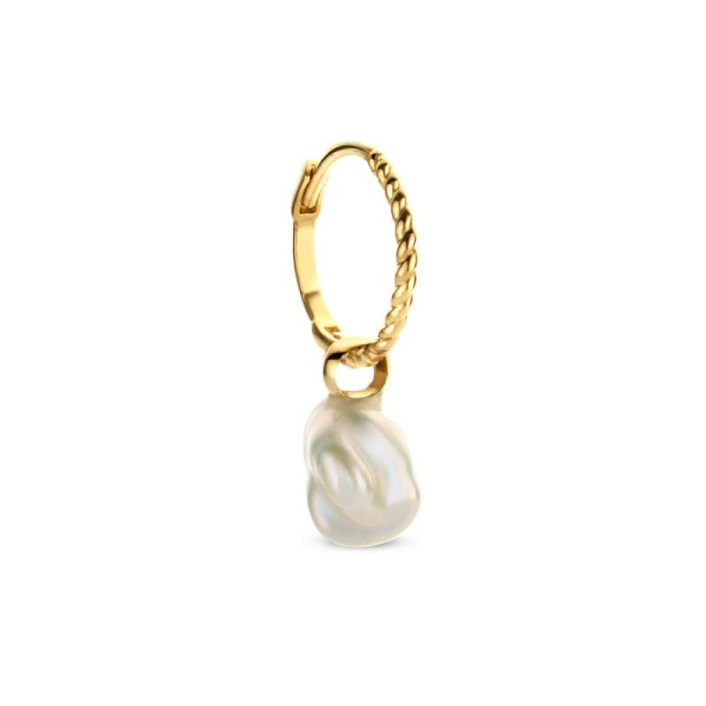 jackie-gold-jks21153-oorring-van-14-karaat-goud-met-parel-hanger-per-stuk