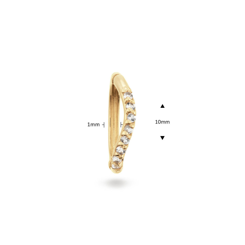 jackie-gold-jks25517-transparante-topaas-piercing-oorring-van-14-karaat-goud-golvend-per-stuk