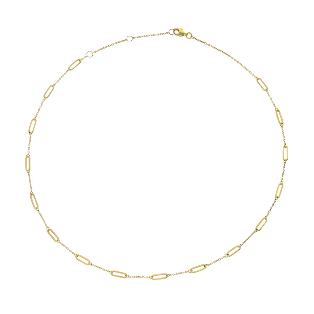 jackie-gold-las-ramblas-jkn23301-ketting-anker-paperclips-geelgoud-14-karaat-lengte-40-425-45-cm