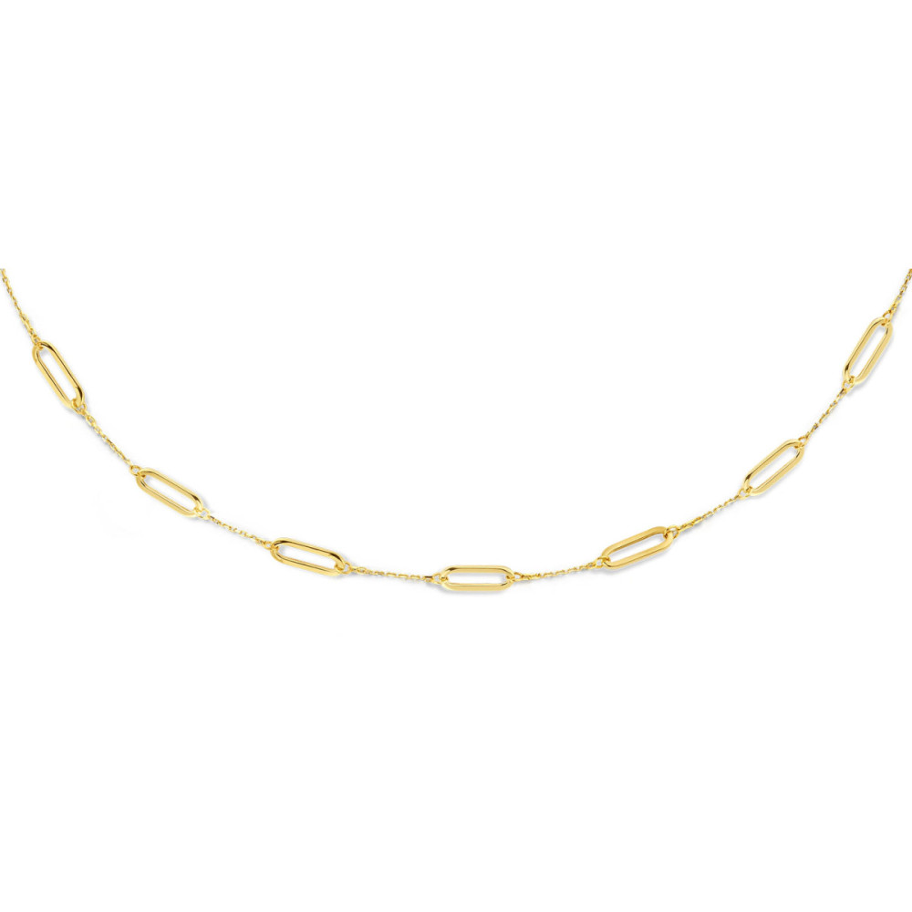 jackie-gold-las-ramblas-jkn23301-ketting-anker-paperclips-geelgoud-14-karaat-lengte-40-425-45-cm