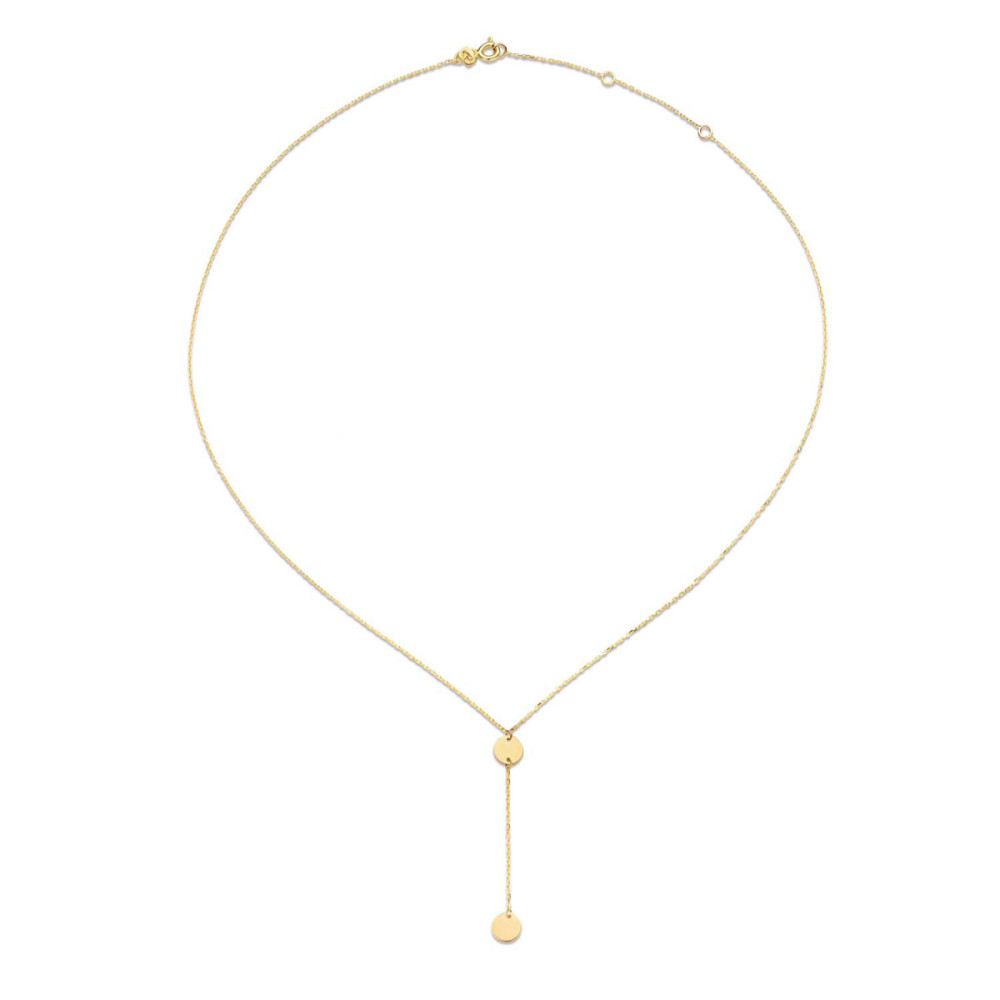 jackie-gold-long-drop-jkn20044-y-ketting-schijfjes-geelgoud-14-karaat-lengte-40-425-45-cm