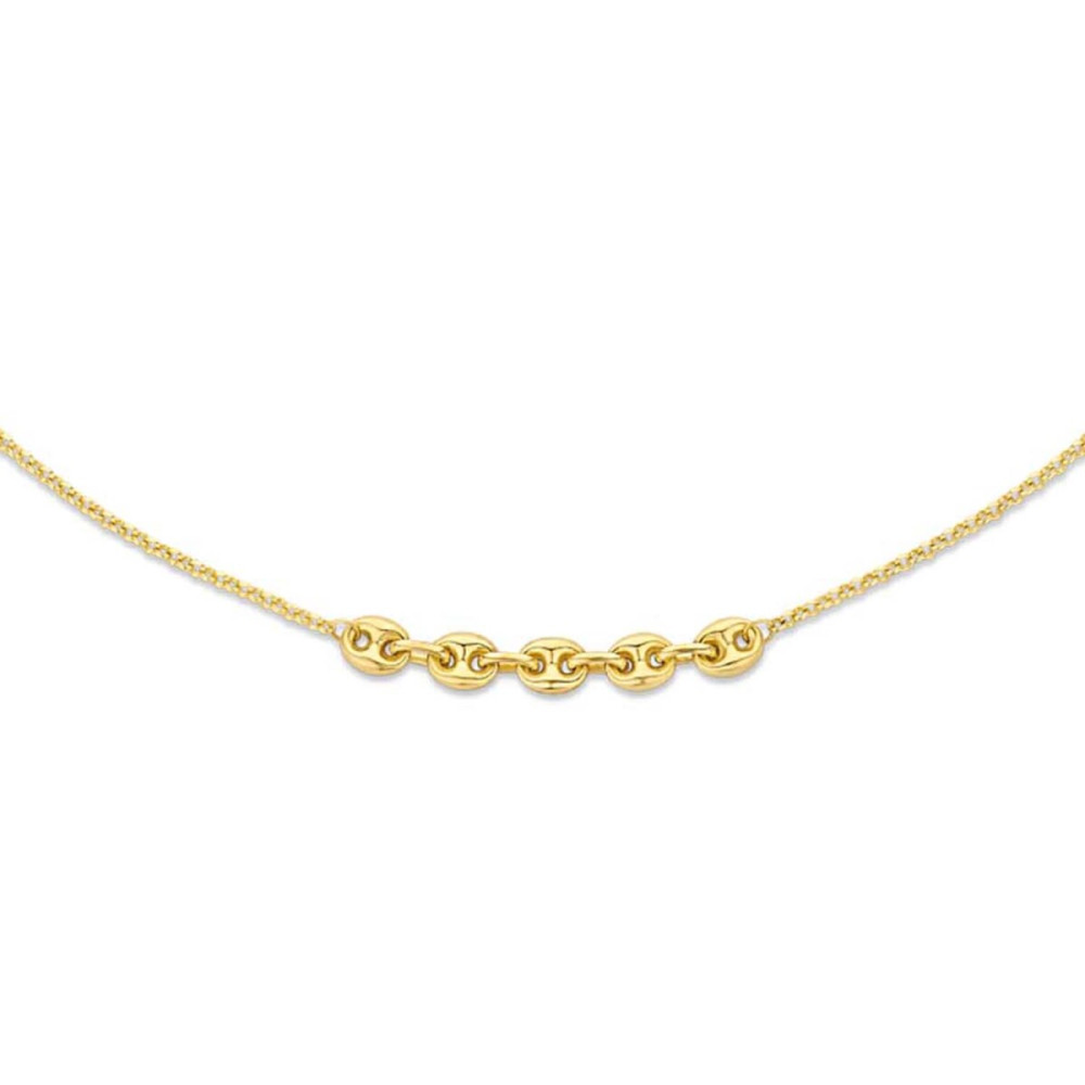 jackie-gold-macchiato-jkn22-201-collier-gouden-koffieboon-schakels-14-karaat-lengte-40-425-45-cm