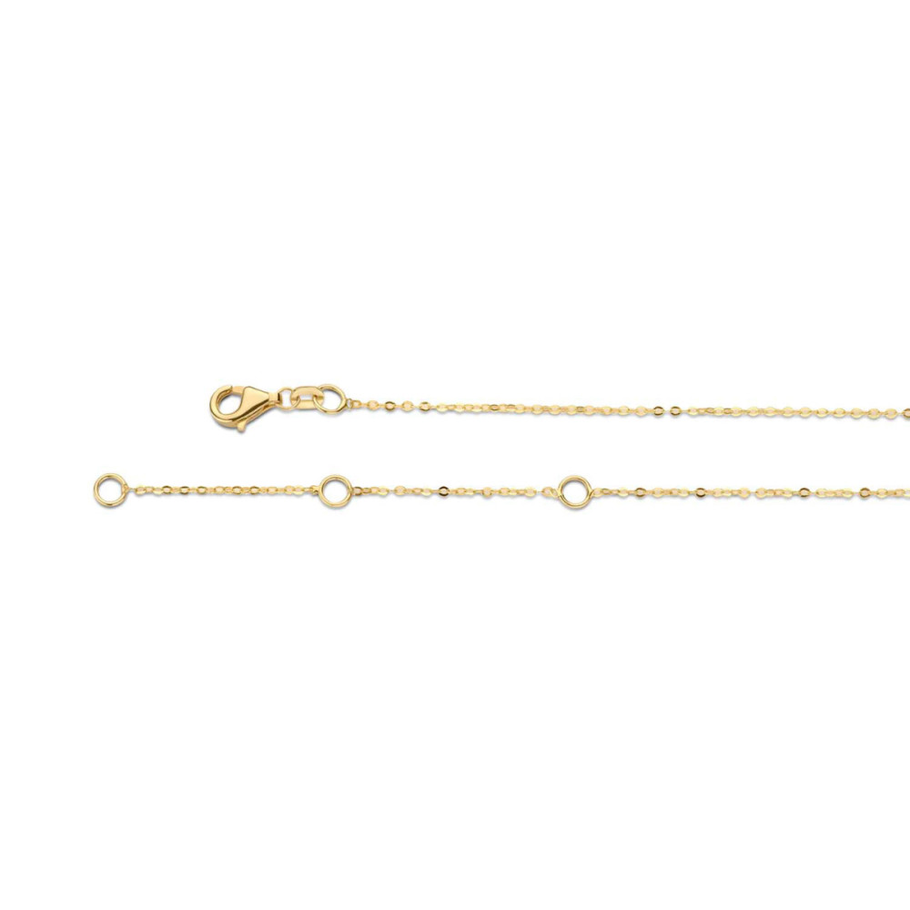 jackie-gold-plain-circle-jkn20043-ketting-cirkel-geelgoud-14-karaat-lengte-40-425-45-cm