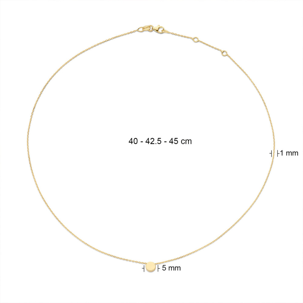 jackie-gold-plain-circle-jkn20043-ketting-cirkel-geelgoud-14-karaat-lengte-40-425-45-cm