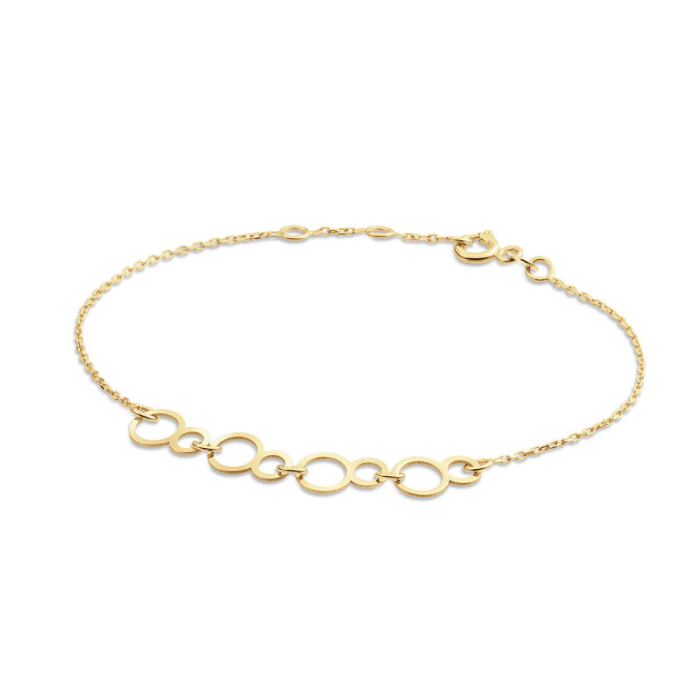 jackie-gold-rialto-jkb24464-armband-cirkels-geelgoud-14-karaat-16-17-18-cm
