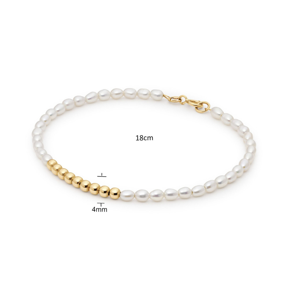 jackie-gold-st-tropez-pearl-jkb25507-armband-zoetwaterparel-geelgoud-14-karaat-lengte-18-cm