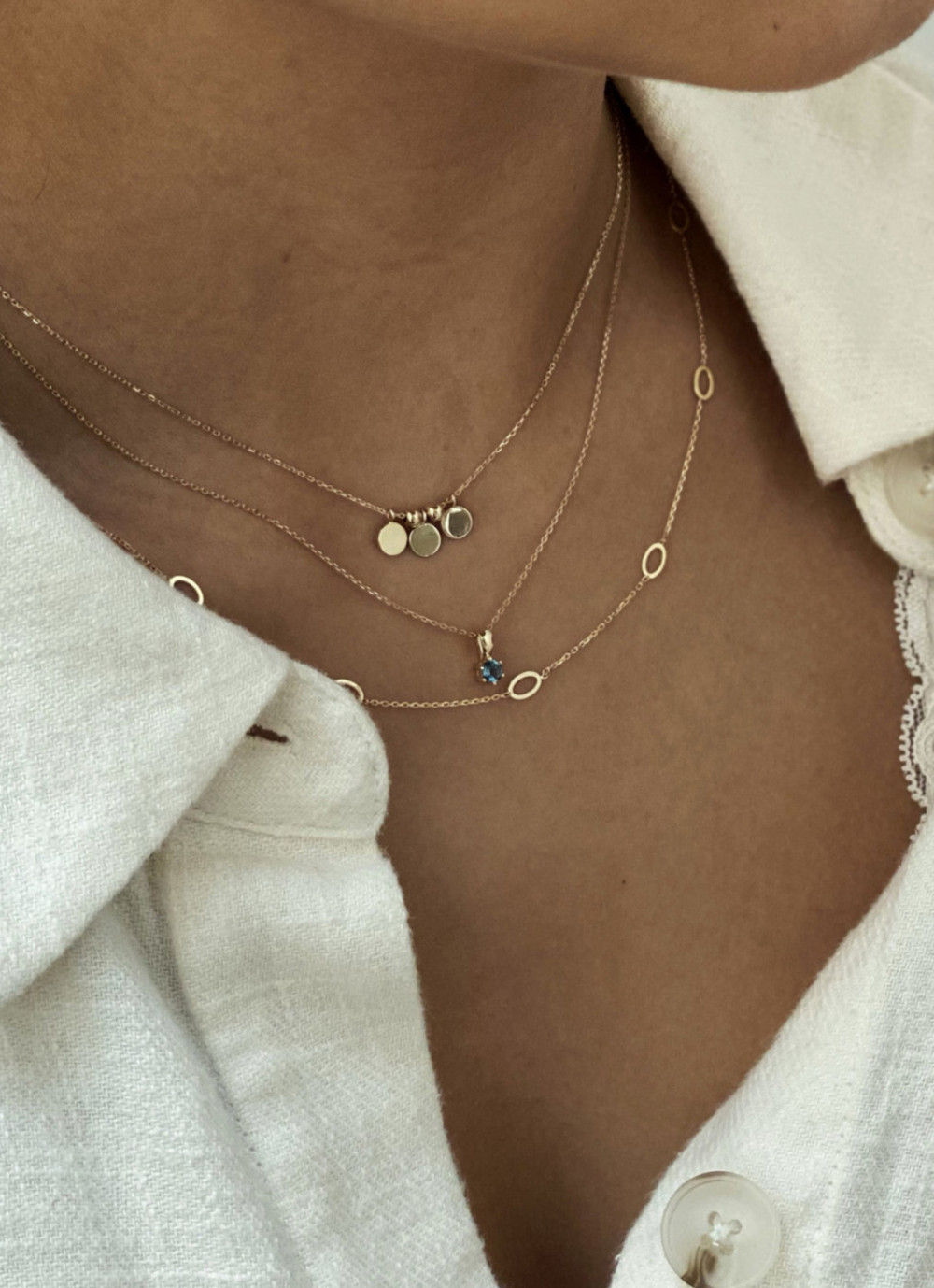 jackie-gold-swing-discs-jkn20046-ketting-discs-geelgoud-14-karaat-lengte-40-425-45-cm