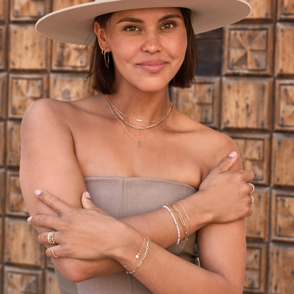 jackie-gold-tres-chic-boxlink-jkb25502-armband-paperclip-geelgoud-14-karaat-lengte-max-19-cm