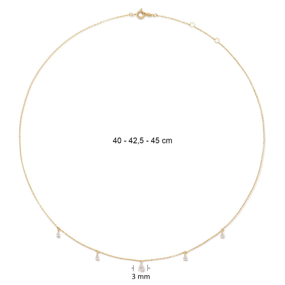 jackie-gold-twelve-apostels-jkn26-610-druppel-topaas-ketting-goud-14-karaat-lengte-40-42-5-45-cm