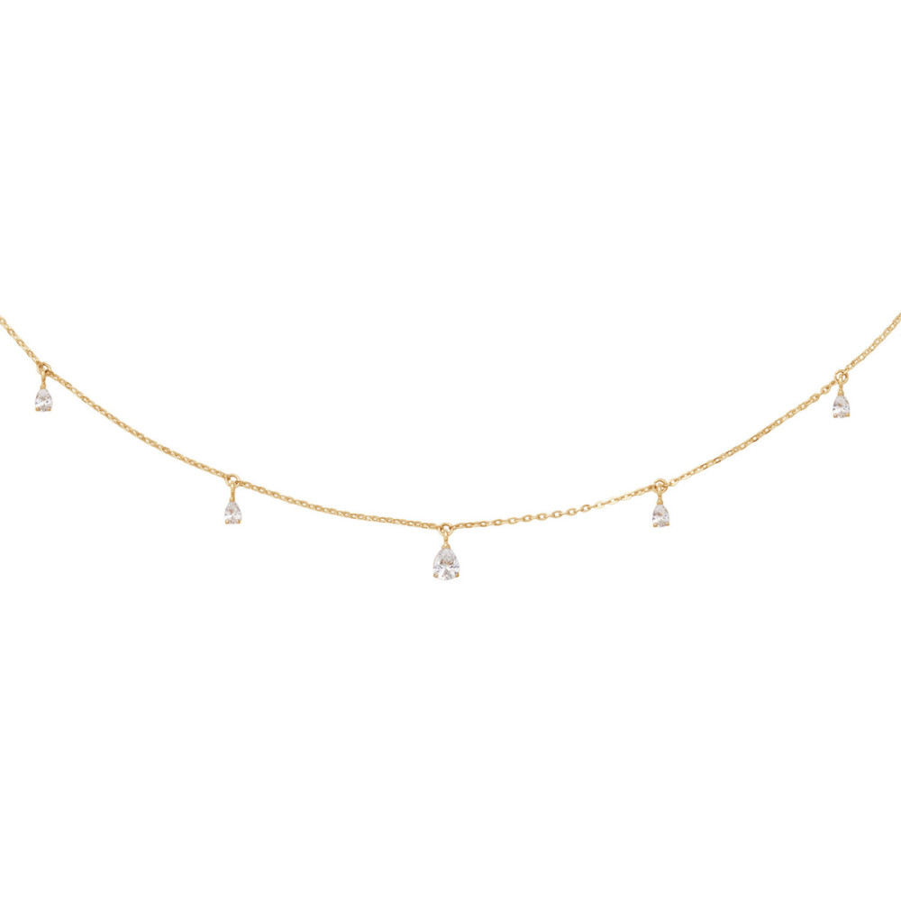 jackie-gold-twelve-apostels-jkn26-610-druppel-topaas-ketting-goud-14-karaat-lengte-40-42-5-45-cm