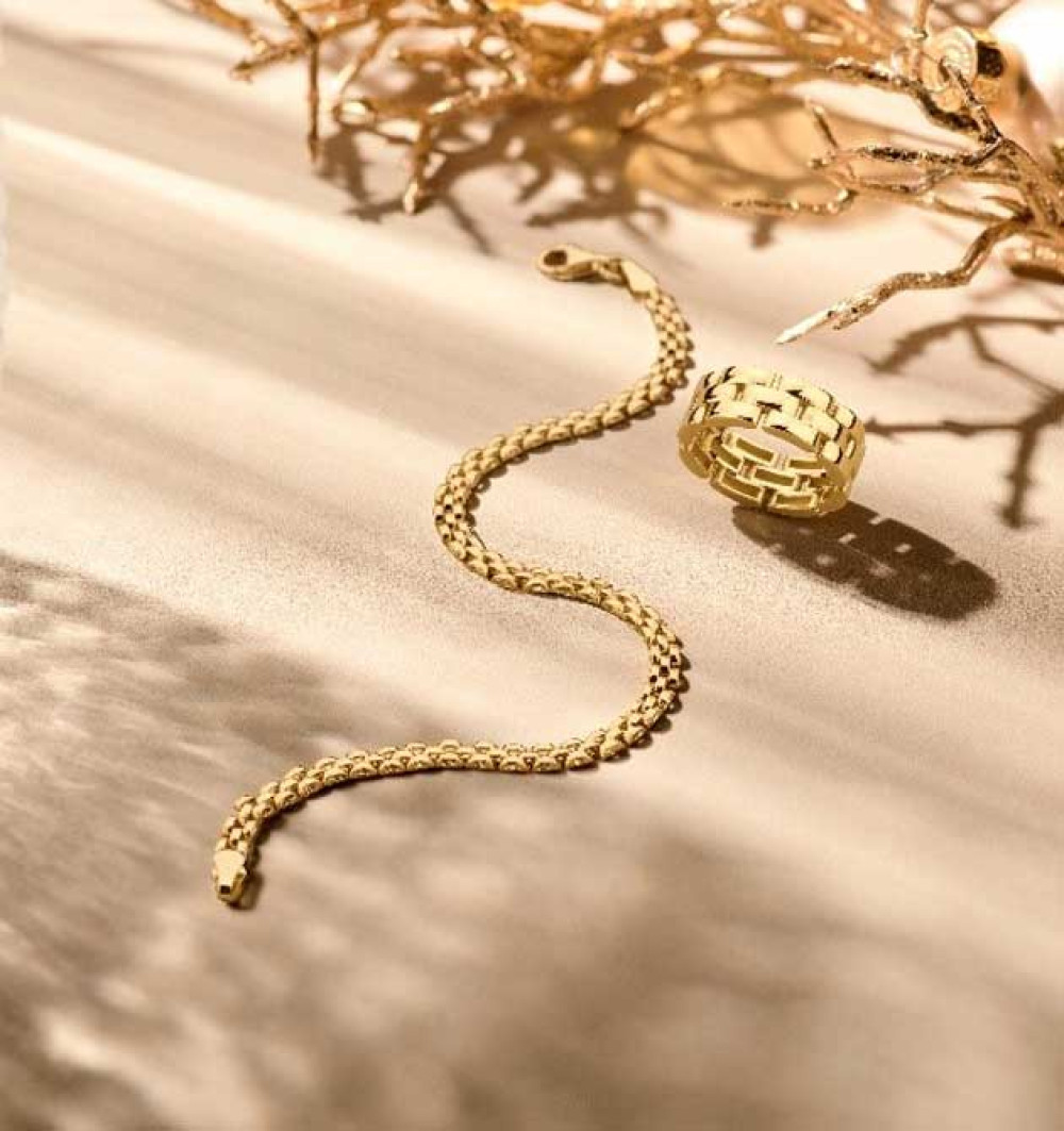 14-karaat-gouden-schakelring-met-brede-rolex-schakels