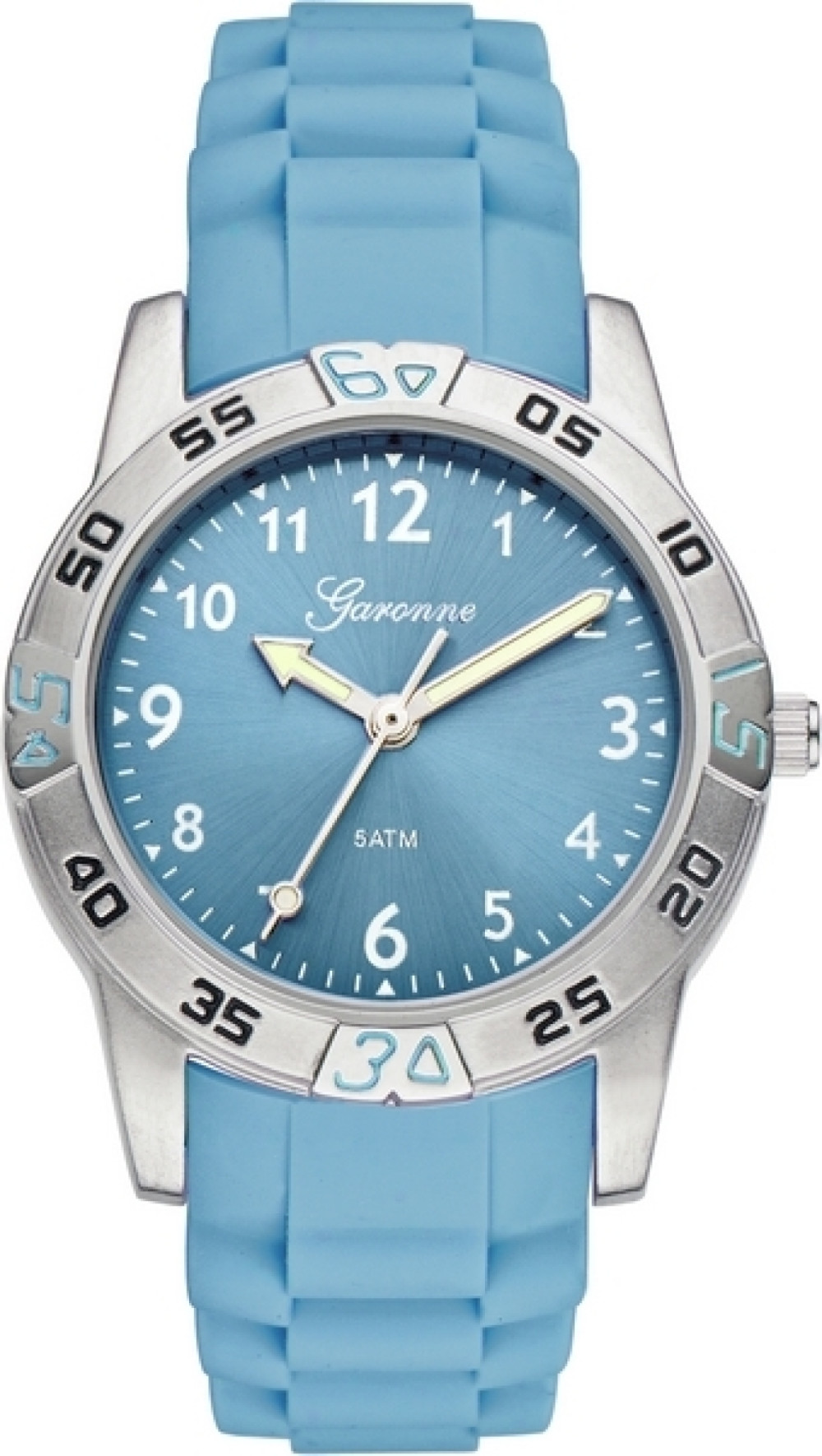 garonne-kids-kq28q419-horloge-kinderen-blauw-schakelpatroon-witte-cijfers-33-mm