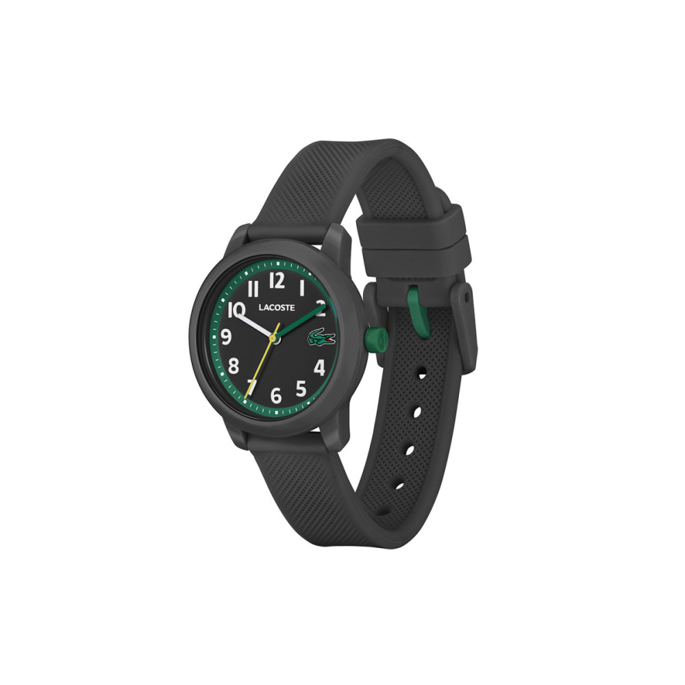 lacoste-1212-kids-lc2030042-kinderhorloge-zwart-kunststof-groene-rand-32-mm