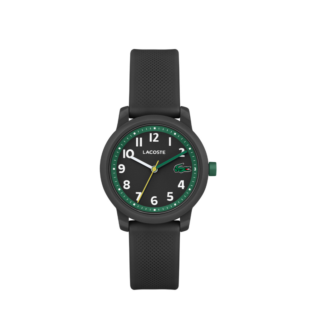 lacoste-1212-kids-lc2030042-kinderhorloge-zwart-kunststof-groene-rand-32-mm