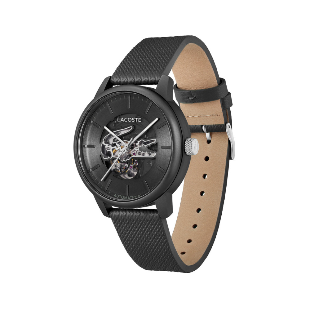 lacoste-1212-lc2011383-automatisch-herenhorloge-skeleton-krokodil-zwart-leer-44-mm