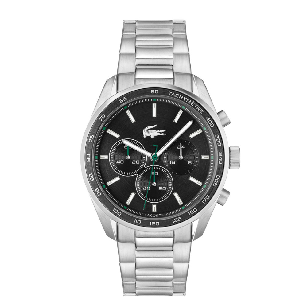 lacoste-boston-lc2011347-herenhorloge-zilverkleurig-staal-zwarte-wijzerplaat-chronograaf-42-mm