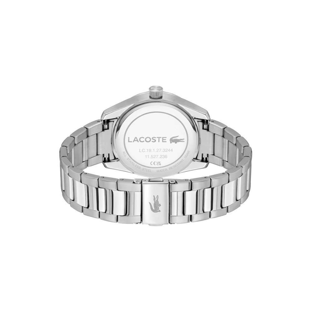 lacoste-boston-lc2011424-herenhorloge-zilverkleurig-staal-blauwe-wijzerplaat-39-mm