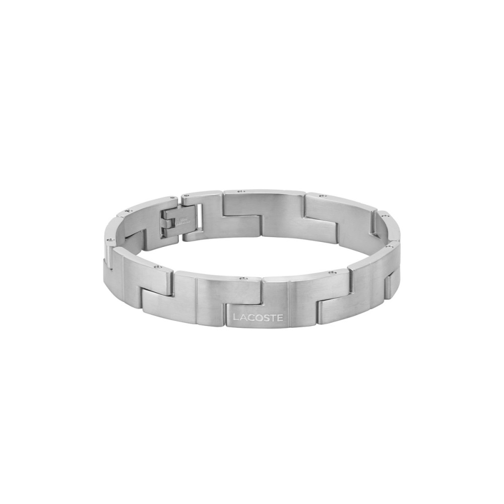lacoste-catena-lcj2040155-schakelarmband-zilverkleurig-staal-mat-10-mm-breedte-lengte-19-cm